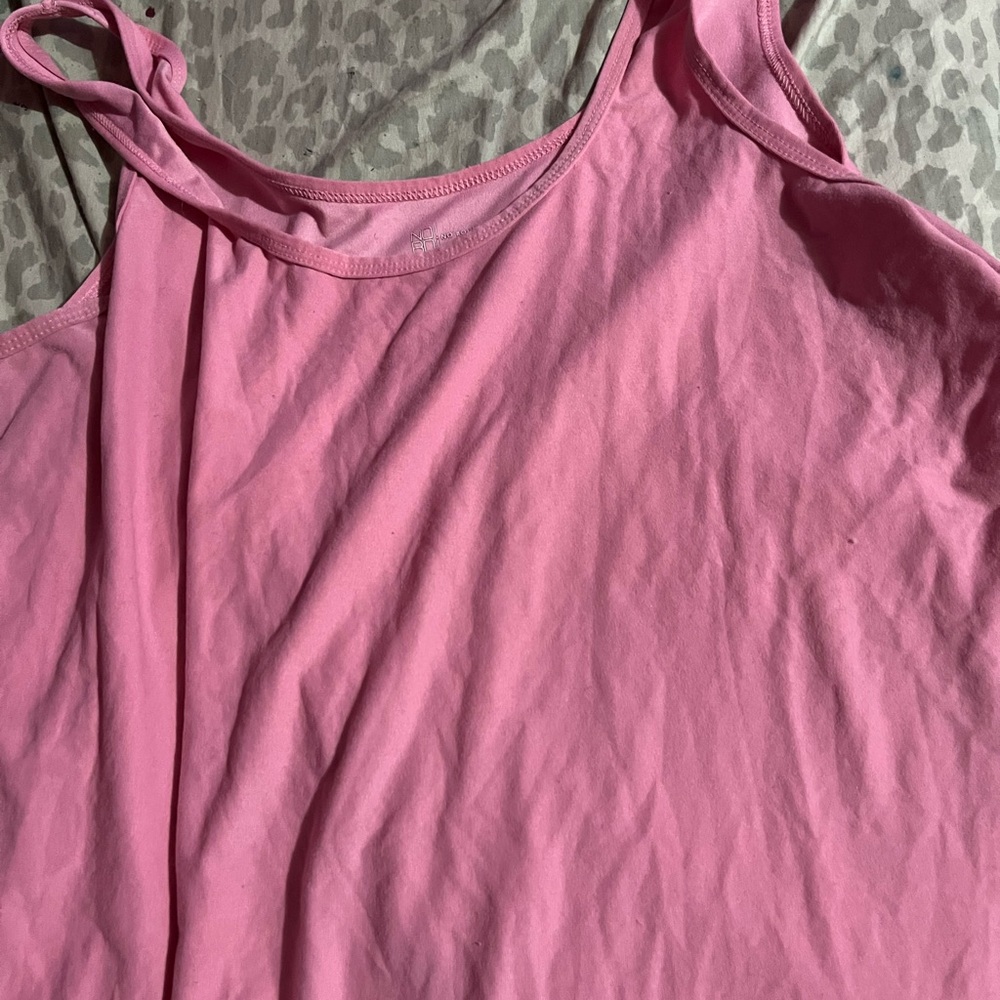 No Boundaries Pink Tank Top